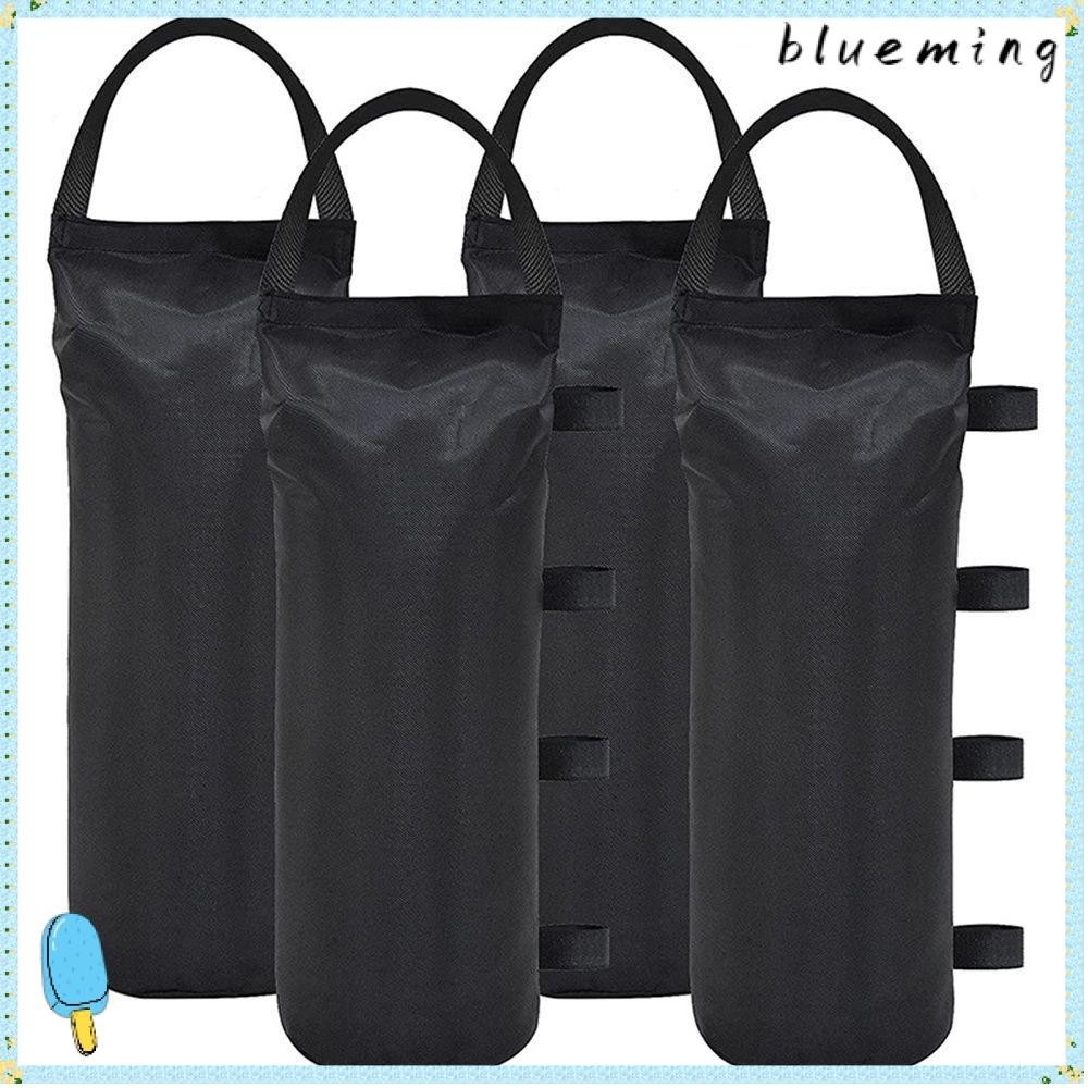 Blueming2 ถุงทรายถ่วงน้ําหนัก พร้อมที่จับ ทนทาน สีดํา สําหรับตั้งเต็นท์ เรือแคนู ตั้งแคมป์ 1/4 ชิ้น