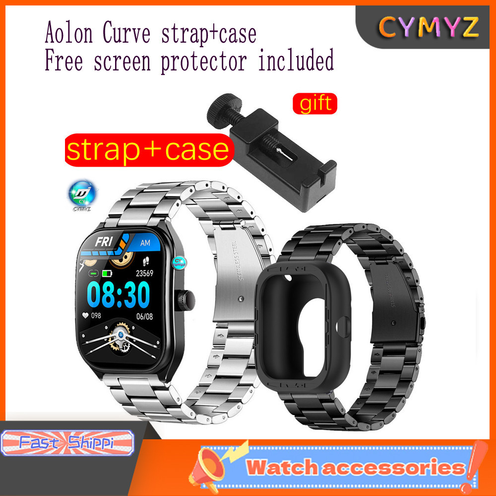 สําหรับสาย Aolon Curve สายโลหะ สายสแตนเลส Aolon Curve สายนาฬิกาอัจฉริยะ สายรัดข้อมือกีฬา Aolon Curve