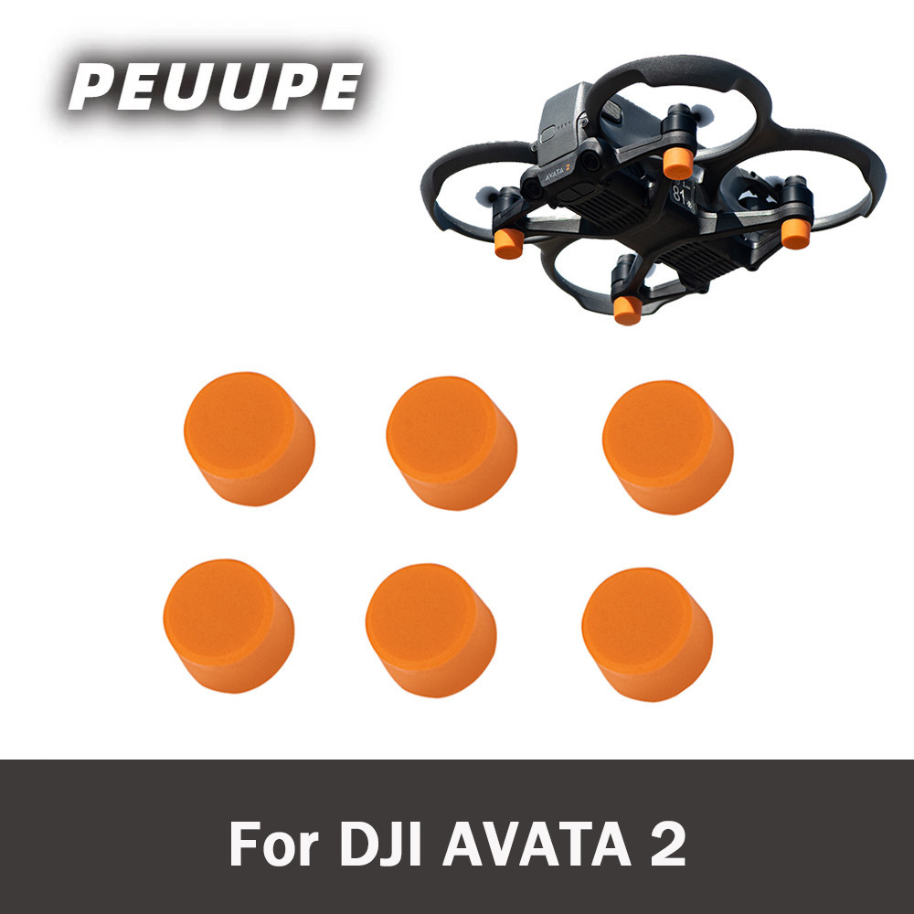 Drone ซิลิโคนความสูงฟุตสําหรับ DJI Avata 2 ป้องกัน Gimbal Anti-Scratch ปลอดภัย Take-off และ Landing Avata 2 อุปกรณ์ป้องกัน
