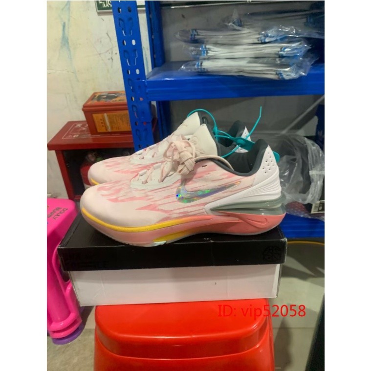 2024newbest priceNK zoom GT cut2รองเท้าผ้าใบผู้ชายgt2รองเท้าบาสเก็ตบอล Peach