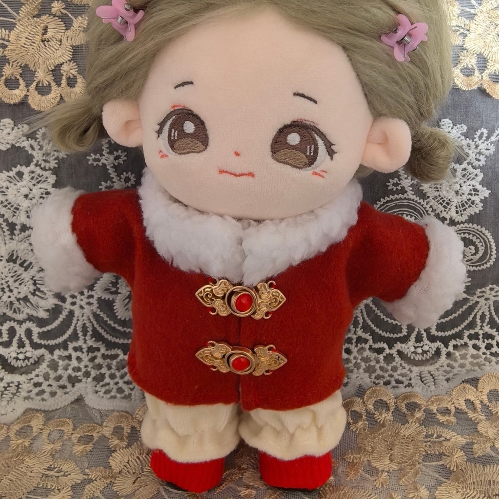 【พร้อมส่ง】ชุดเป็ด upsetduck /ชุด upsetduck /ชุดตุ๊กตา/ชุดตุ๊กตา 20cm 【จัดส่งเฉพาะเสื้อผ้าเท่านั้นไม่