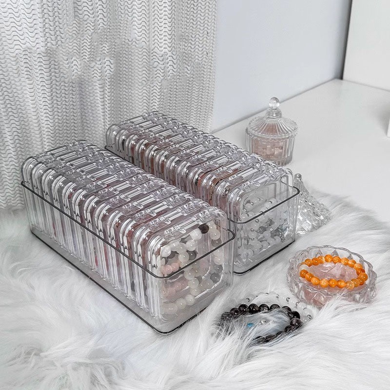 กล่องพลาสติกใส สําหรับใส่เครื่องประดับ สร้อยคอ ของขวัญ - รูปที่ 4