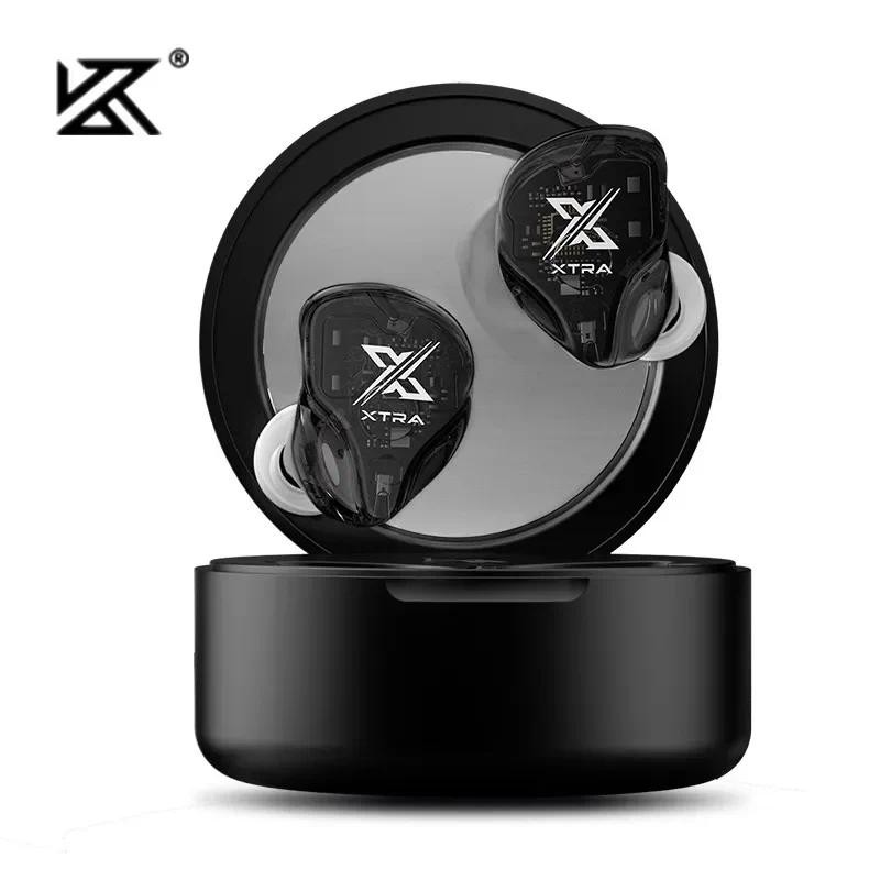 Kz Xtra TWS Active ลดเสียงรบกวนบลูทูธ 5.4 หูฟังพร้อม Qualcomm QCC3091 ชิปหูฟังหูฟังคุณภาพเสียงไฮไฟ