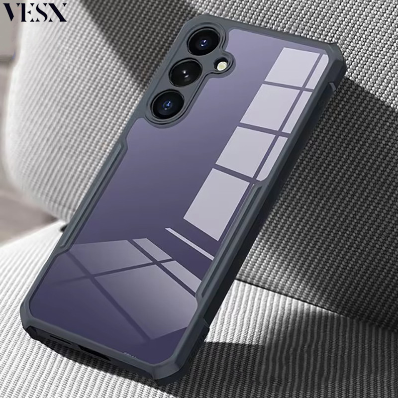 อะคริลิคใสหุ้มเกราะกันกระแทกกรณีโทรศัพท์ Samsung ss Galaxy A70 A70s A50 A50s A30 A30s A20 A20s A05 A05s A04 A04s A04E A03 A03s A02 A02s 4G 5G 2024