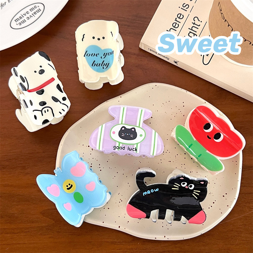 เครื่องประดับผมน่ารักสำหรับเด็กผู้หญิง SHARK CLIP hair ACCESSORY