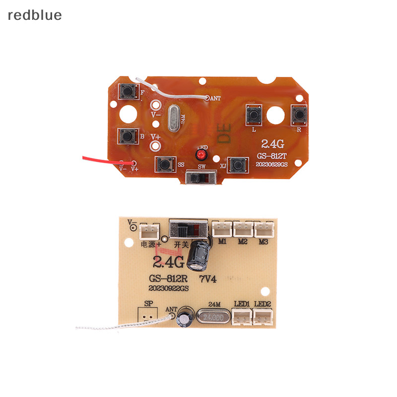 ใหม่ 1 ชุดสําหรับ RC รถรีโมทคอนโทรลของเล่นอะไหล่ 6CH 2.4G รีโมทคอนโทรลคุณภาพสูง 27MHz วงจร PCB เครื่องส่งสัญญาณบอร์ดร้อน