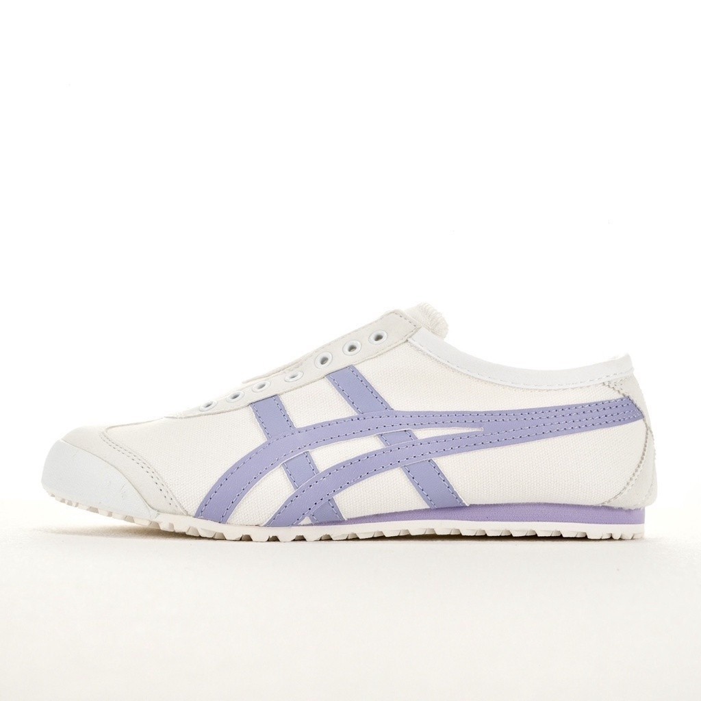 Asics Onitsuka tiger/onitsuka Tiger 66 White Purple couples Matching Non-SLIP Sports Shoes unique 36