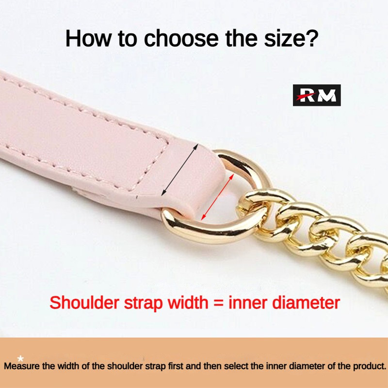 [ไม่มีเย็บ]แหวนฤดูใบไม้ผลิรูปตัว ง สําหรับกระเป๋า19กระเป๋ากระเป๋าถือ ค โรสบอดี สายคล้องไหล่การเชื่อมต่อหัวเข็มขัดเกือกม้าเปิดเคลื่อนย้ายงหัวเข็มขัดจี้แหวนทําเองแหวนกุ - รูปที่ 3