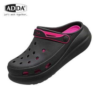 รองเท้าหัวโต ADDA รุ่น 59G01-W1 SIZE (4-7) สำหรับหญิง มีสายรัดหลังเพิ่มความกระชับ นุ่มสวมใส่สบาย