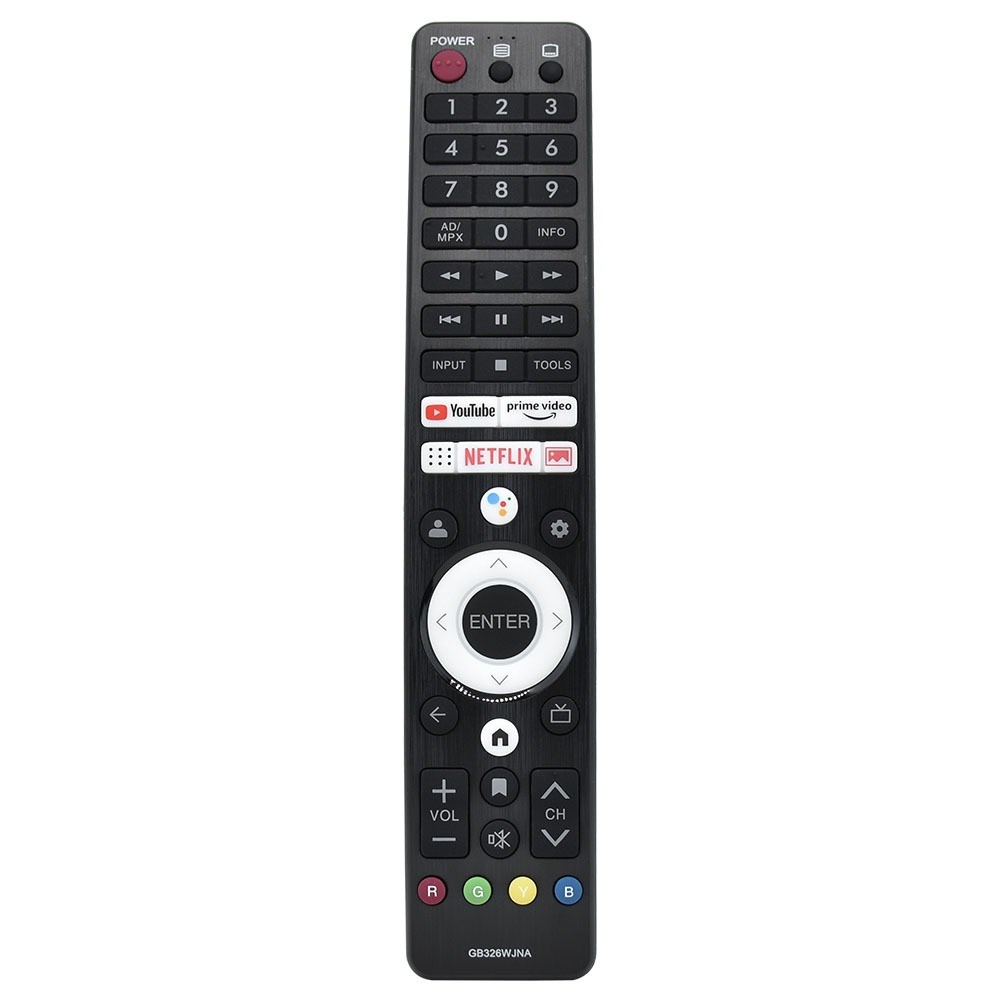 ใหม่ Android TV Remote (Google TV) 100% GB326WJNA Voice Asistent 2t-c32eg1i 2t-c42eg1i 2t-c50eg1i 4t