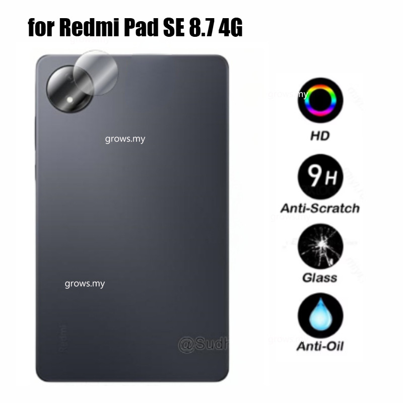 กระจกเลนส์กล้องสําหรับ Xiaomi Redmi Pad SE 8.7 แท็บเล็ต HD เลนส์ป้องกันฟิล์มสําหรับ Redmi Pad SE 8.7 4G Anti scratch glass