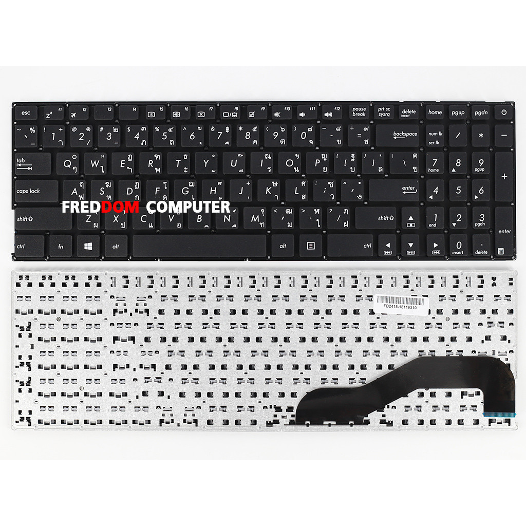 คีย์บอร์ด Asus A540U A540 X540 X540L X540LA X540LJ X540S X540SA X540SC K540L(TH-US) KEYBOARD