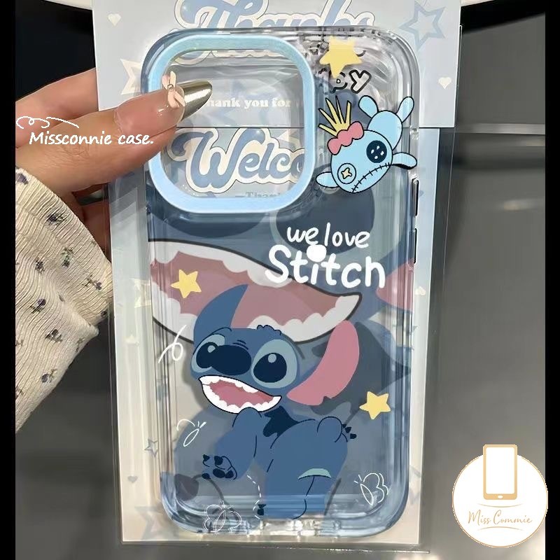 สําหรับ Infinix Hot 40i 30i 30 11 8 9 10 12 เล่นสมาร์ท 8 5 6 7 Pro 8HD Tecno Spark GO 20C 10C 20 10 Pro หมายเหตุ 40 30 Pro 12 G96 Camon 20 น่ารัก Kuromi การ์ตูนตลก Stitch เคสสร้อยข้อมือ