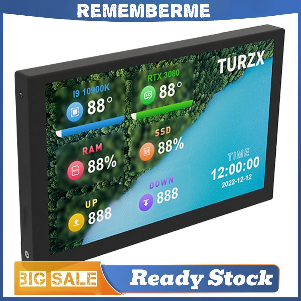 5 นิ้ว IPS หน้าจอรองคอมพิวเตอร์ขนาดเล็กจอแสดงผล USB PC CPU GPU RAM HDD Monitor