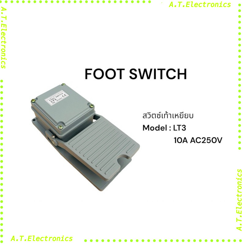 พร้อมส่ง! Foot Switch TFS-1 FS-2  FS-3 TFS-201  LT3  LT4 สวิตเท้าเหยียบ