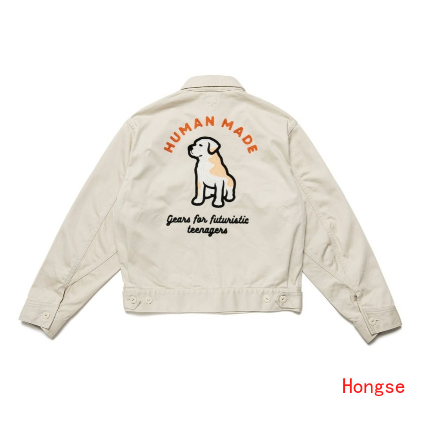🆕 เสื้อแจ็คเก็ตแขนยาวลําลองปักลายทรงหลวมและทันสมัยใหม่สําหรับผู้ชายและผู้หญิง