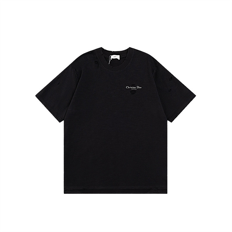 เสื้อยืดผ้าฝ้ายลายตัวอักษร สำหรับทั้งผู้ชายและผู้หญิง สวมใส่ง่ายในฤดูร้อน