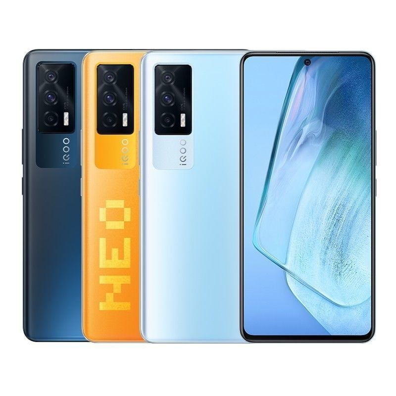 มือสอง vivo iQOO Neo5 Qualcomm Snapdragon 870 เกม 5G เต็ม Netcom Gaming ราคาถูก เครื่องสํารองข้อมูลเ