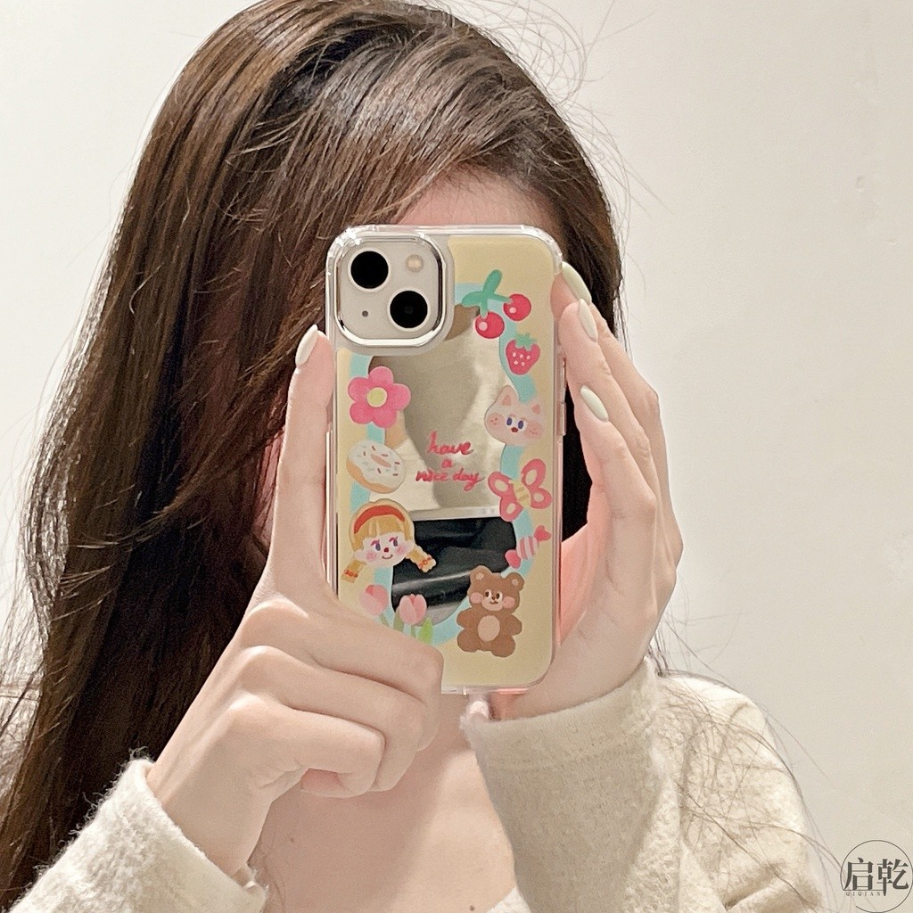 เคสโทรศัพท์มือถือ ผิวกระจก กันกระแทก กันรอยกล้อง แข็งแรง สําหรับ iPhone 14 Pro Max 13 13pro 13prm 11 7Plus 8Plus Xr XS 12 Pro Max