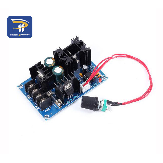 DC มอเตอร์ควบคุมความเร็วโมดูล 800W มอเตอร์กําลังสูงแผงควบคุม PWM ความเร็วควบคุมกระแส 20A XH-M222