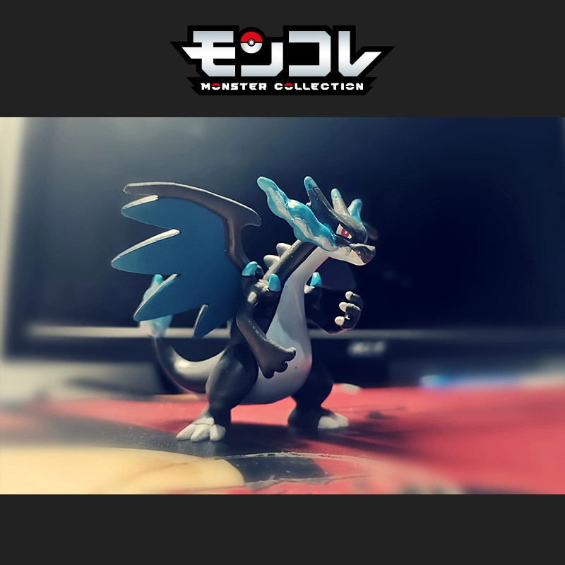 โมเดล Pokemon Moncolle MS-51 Mega Charizard X 178705 Fullbox Takara Tomy ของแท้