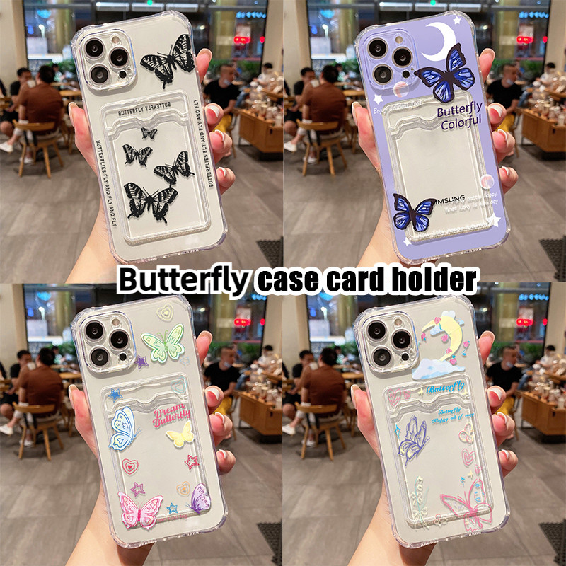 COD for เคส Samsung A05S A15 A54 A55 A12 A05 A23 S23 FE S24 Ultra A22 A53 5G Love เคสซิลิโคนใหม่กล่องใส่บัตร