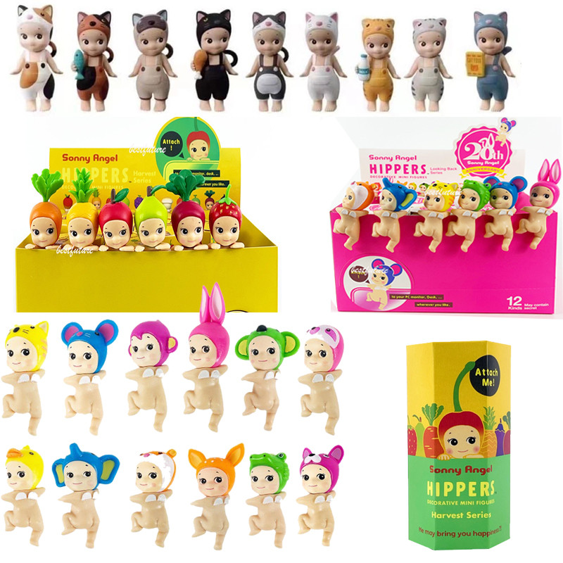 Sonny Angel Hippers Looking Back ครบรอบ 20 ปี Sonny Angel Animal Fruit Shape Mini Figure Model