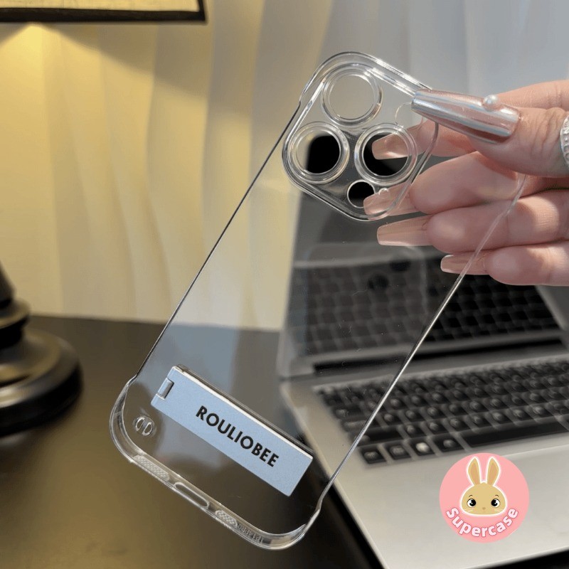 Frameless Ultra Thin ClearสําหรับVivo iQOO 12 Pro 11 11s 10 9 8 7 5 3 Pro V15 S1 Nex 3 X50 X30 X27 P