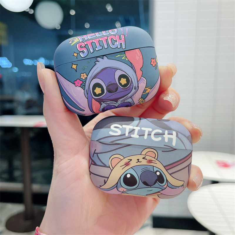 เคสตะเข็บตลกสําหรับ AirPods4(2024)1/2/3/Pro/Pro2 Frosting Full Protection Case
