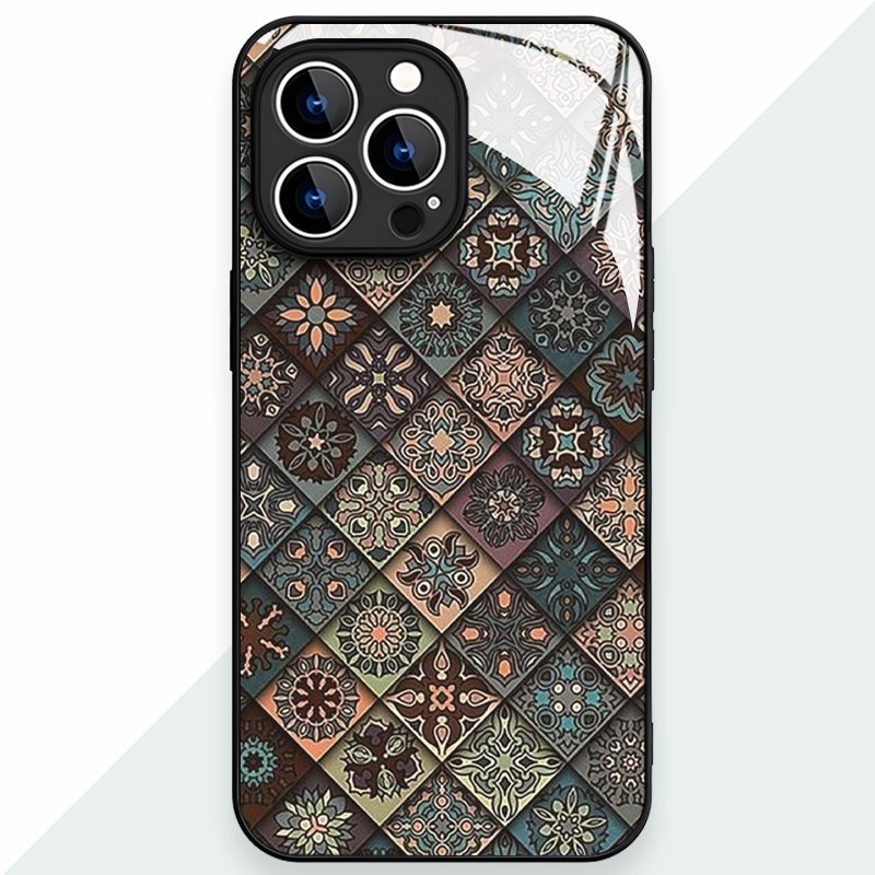 Iphone 13 13 Mini Glass Case Iphone 14 15 Plus Case Iphone 15 14 Pro Max Casing Iphone 6 6S 6 Plus 6