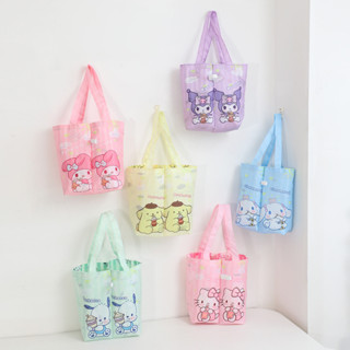 ถ้วยน้ํากระเป๋าขวดน้ําการ์ตูน ซานริโอ พิมพ์แบบพกพาชานมกาแฟพั…