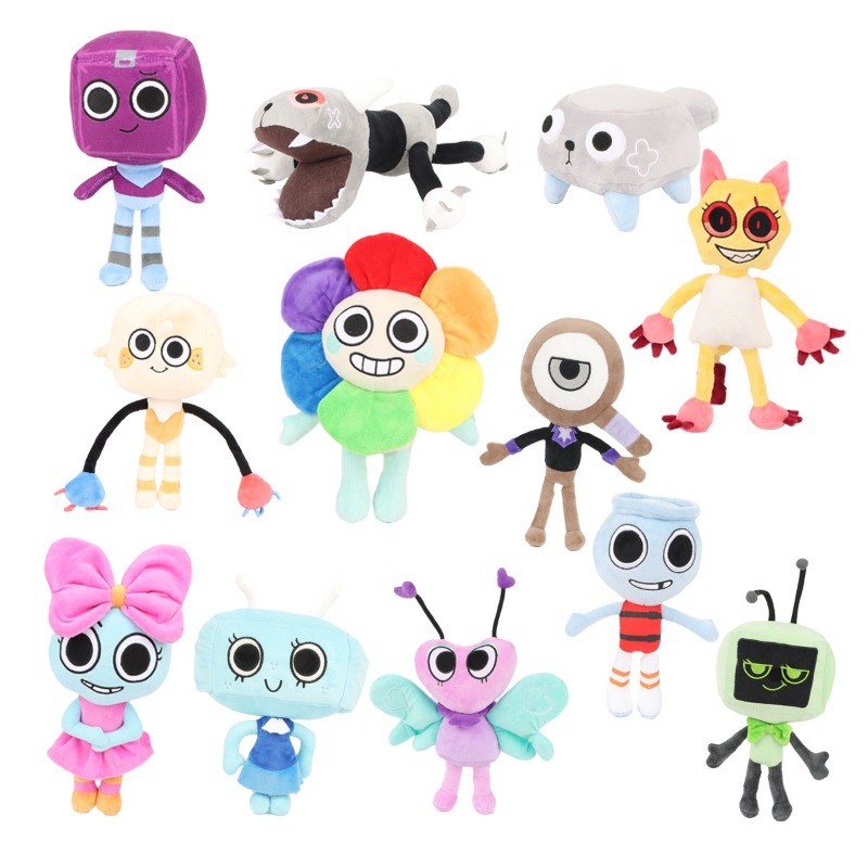 NEW Dandy's World ของเล่นตุ๊กตาสนุก เกมตุ๊กตา Plush Kawaii Dandy's World ตุ๊กตาของเล่นนุ่มของเล่นเด็ก Creative ตกแต่งห้องนอนตุ๊กตาเด็กของขวัญวันเกิดเพื่อนคริสต์มาสของขวัญ