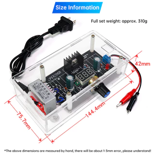 Pcbfun LM317 แหล่งจ่ายไฟแบบปรับได้ DIY ชุด DC Regulated Power Supply โมดูลส่วนประกอบเชื่อมการผลิตอิเล็กทรอนิกส์จํานวนมาก
