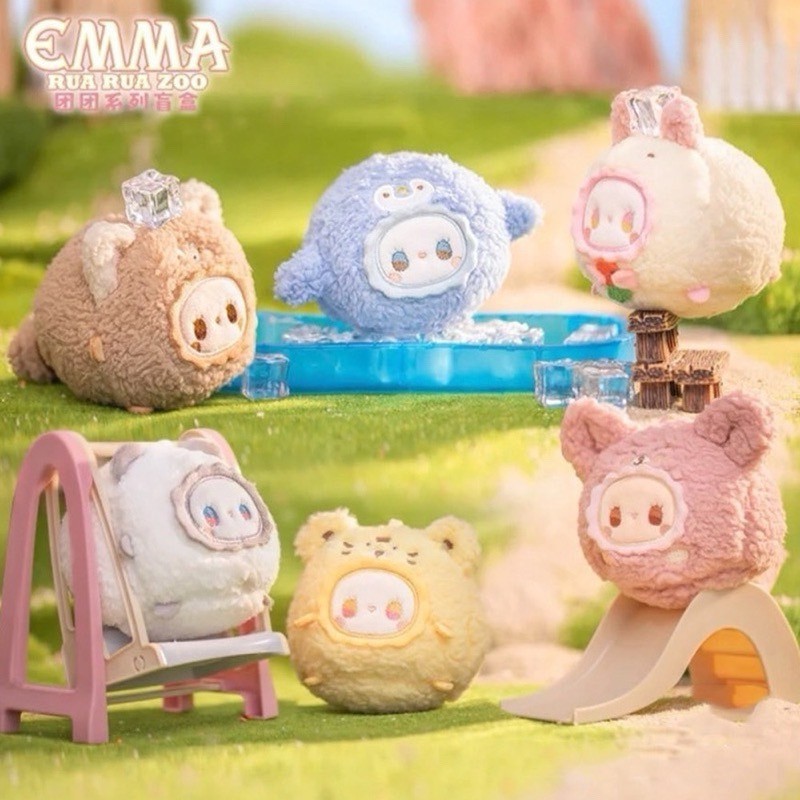 พร้อมส่งจากไทย แบบสุ่ม Model พวงกุญแจ Emma Rua Rua Zoo งานลิขสิทธิ์ของแท้ ตุ๊กตา วันเกิดของแฟนสาว Christmas