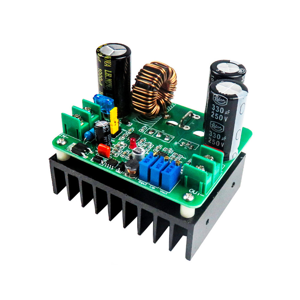 Bt900w เครื่องชาร์จแบบปรับได้โมดูลจ่ายไฟ 8V-60V ถึง 12V-130V 15A Buck แรงดันไฟฟ้าเสถียรโมดูลกําลังสูงกระแสคงที่