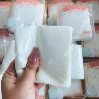 Sugar สกุชชี่ มูสขนมปังสีสันน่ารักสดใจ พาสเทลพาสใจสุดๆ เนื้อหนึบหนับ หอมนุ่ม สโลว์