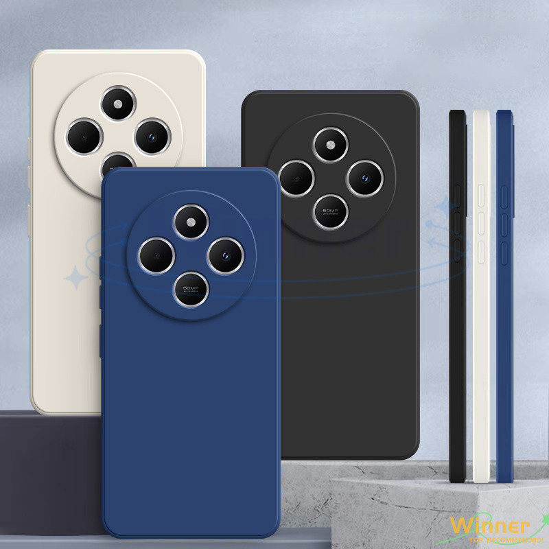 เคส Redmi 14C 4g/13 4g/13c 4g/13c 5g สี Macaron ซิลิโคนเหลวโทรศัพท์มือถือ drop(1YT)