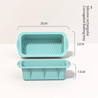 ซิลิโคนเบเกอรี่แม่พิมพ์ Fluted รอบเค้ก Pan Non-Stick Bundt รูปแบบ Jello Buntcake เจลาติน Loaf ขนมปัง Mould