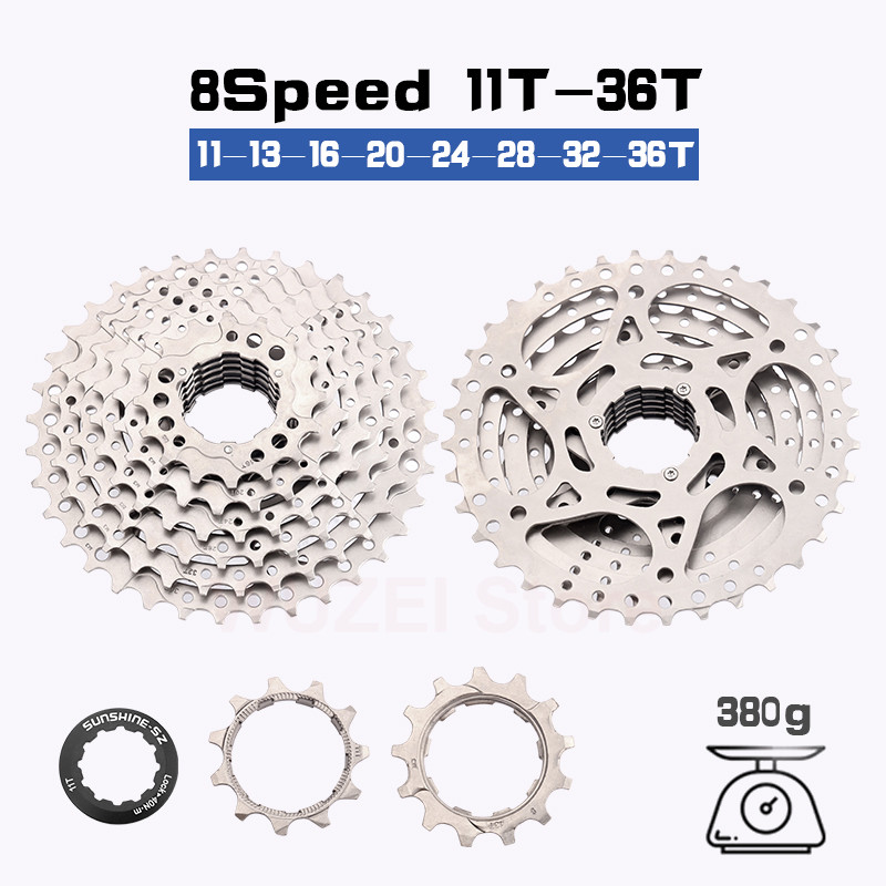 Sunshine Mtb Cassette 8 V 9 V 11 V 12 V 10 V จักรยาน Ratchet 12 11 10 ความเร็ว HG จักรยานเสือภูเขาเฟือง 36/40/42/46/50/52T สําหรับ SHIMANO - รูปที่ 4