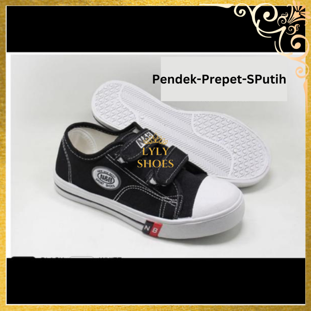 All Gender รองเท้านักเรียนเด็ก ยางสั้น-Prepet-SWhite
