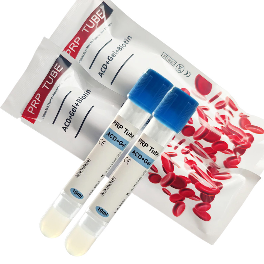 10 ชิ้น 10ml PRP Tube Acid+Gel Tube Vacuum Acid+Gel+Biotn Collection Tubes