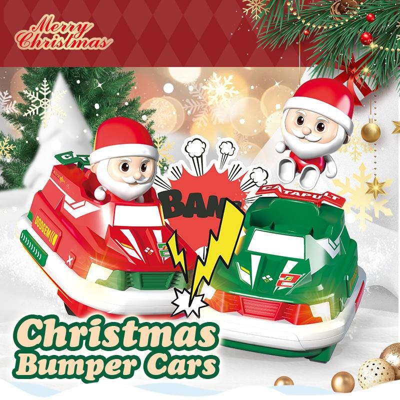 Santa Claus RC Battle กันชน Drift รถรีโมทคอนโทรล Go Kart Racing Ejection Collision รถผู้ปกครองเด็กหล