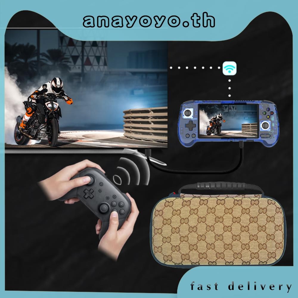 [anayoyo.th] เคสแข็งกันกระแทก Hardshell Case EVA ป้องกันรอยขีดข่วนสําหรับ Anbernic RG556