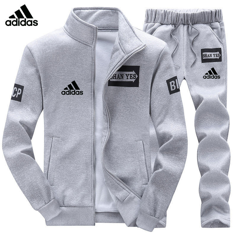Adidas 2023 Brazil Street Wear Casual Mens Sportswear Sweatshirt Suit Striped Print Hooded Zipper Shirt Two-Piece Suit