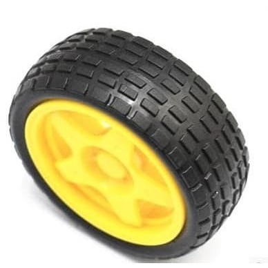 JM99 ล้อยางสําหรับ DC มอเตอร์เกียร์ 3V 6V 3 6 V รถหุ่นยนต์ไดรฟ์