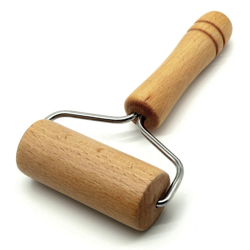Wooden Rolling Pin, Hand Dough Roller for Pastry, Fondant,  Cookie Dough, Chapati, Pasta, Bakery, Pi