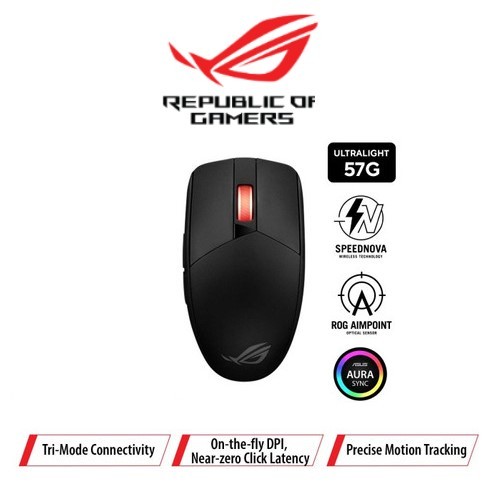 ASUS P520 ROG Strix Impact III Wireless เมาส์ไร้สาย