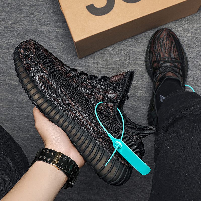 Yeezy350 รองเท้ามะพร้าว Gypsophila รองเท้าผ้าใบ Casual ร้อนจริงคู่รองเท้าวิ่งลําลอง