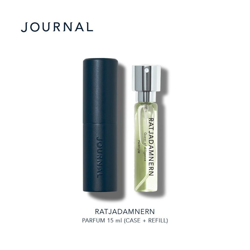 (New) Journal Ratjadamnern Parfum 15 ml. (Case+Refill)