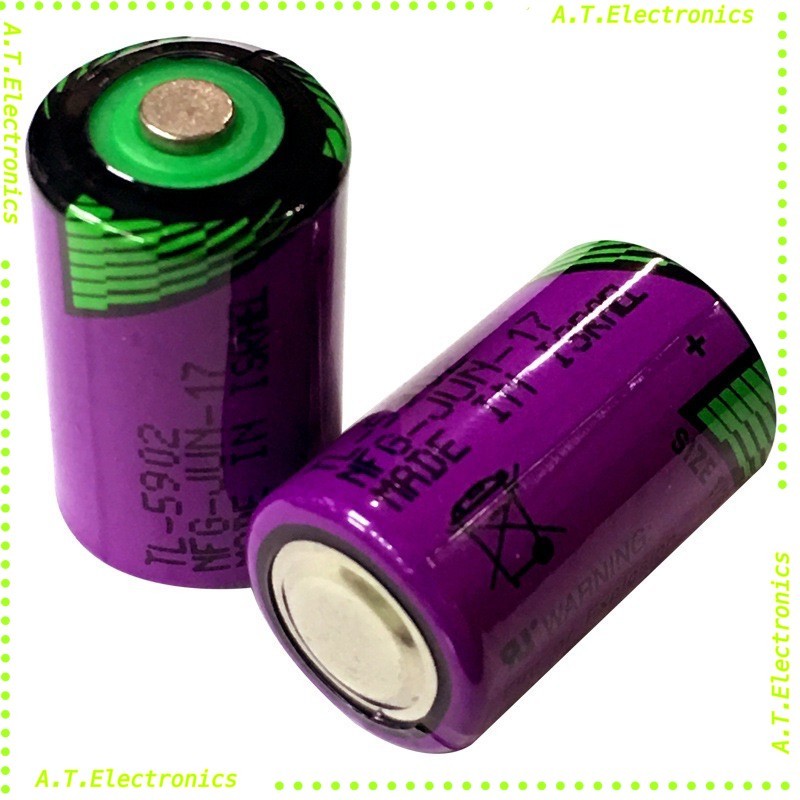 ถูกสุด! ถ่าน Tadiran TL-5902 1/2AA Lithium 3.6V MADE IN ISRAELแบตเตอรี่